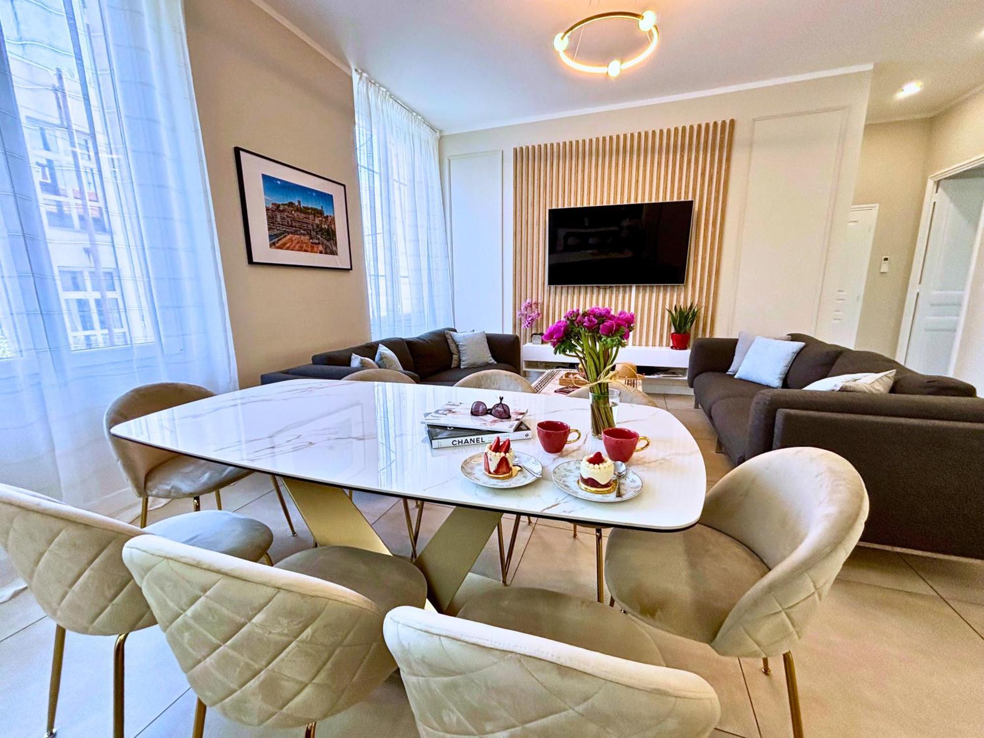 Appartement Beautiful 4 Beds & 4 Baths, 10min From Palais, 4 Stars *